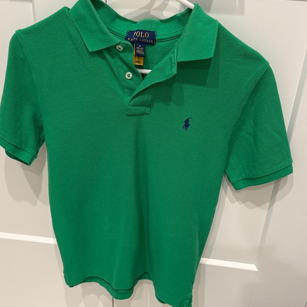 Polo by Ralph Lauren Kids Polo Shirt in Vibrant Green